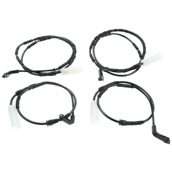 A-Premium Disc Brake Pad Wear Sensors Compatible with BMW 328i 335i 2007-2010 335d 335is 135i Front and Rear Driver and Passenger Side 4-PC Set