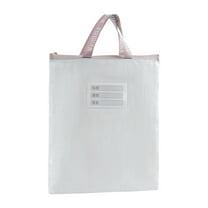 TACILIP A3 Thick Document Bag Transparent Test Paper Storage Bag Art Paper Storage Bag A4 Material Storage Tote Bag, School Supplies