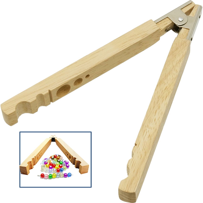 Wood Bead Reamer Vise Drilling Holder Beading Hand Tool