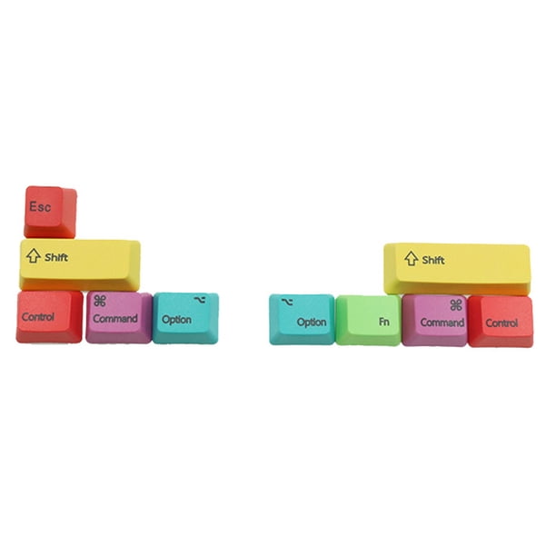 10 Uds teclado mecánico CMYK Keycap para Cherry/Kailh Key Cap (para MAC) WDOplteas Para estrenar
