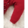 thumbnail image 5 of Baby Girls' Lace Decorated Jumpsuit With Headband, 5 of 5