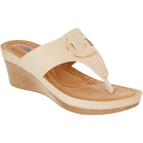 GC Womens Genelle Sandals 6 Natural