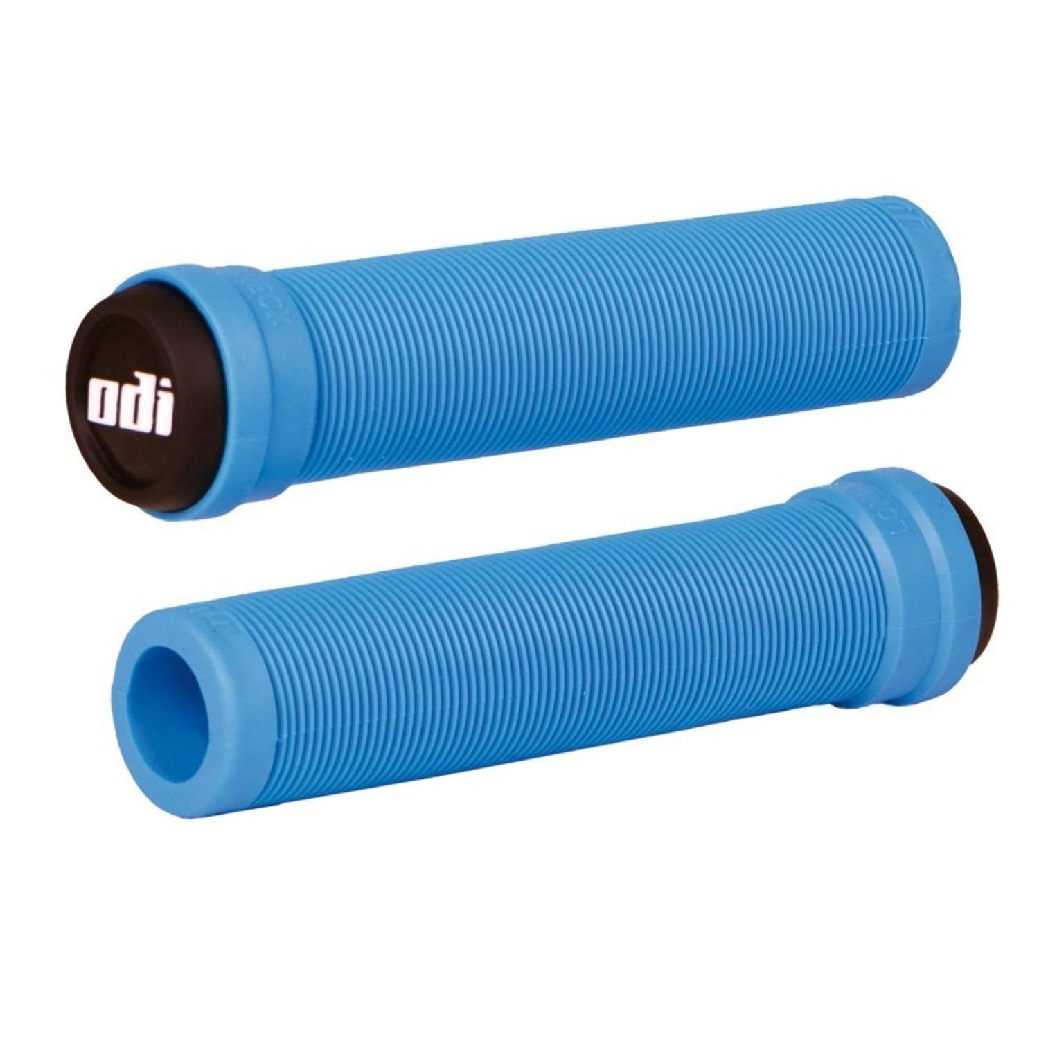 Light blue bike grips Clearance