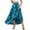 Lake Blue, variant on a.Jesdani Womens Maxi Skirts Casual Elastic High Waist Swing Tiered Beach Maxi Skirt s-xxl