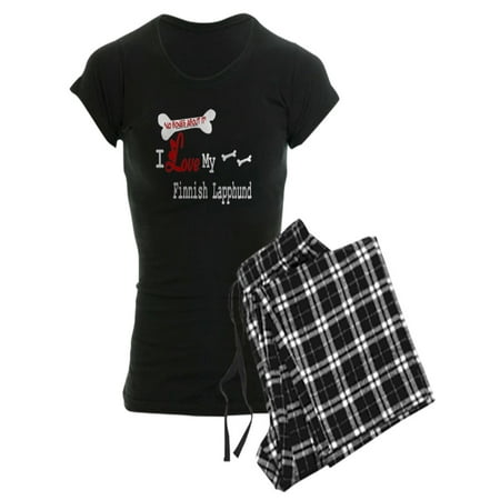 

CafePress - NB_Finnish Lapphund - Women s Dark Pajamas