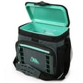 thumbnail image 3 of AZ Pro 16-Can Zipperless Cooler, Grey and Teal, 3 of 5
