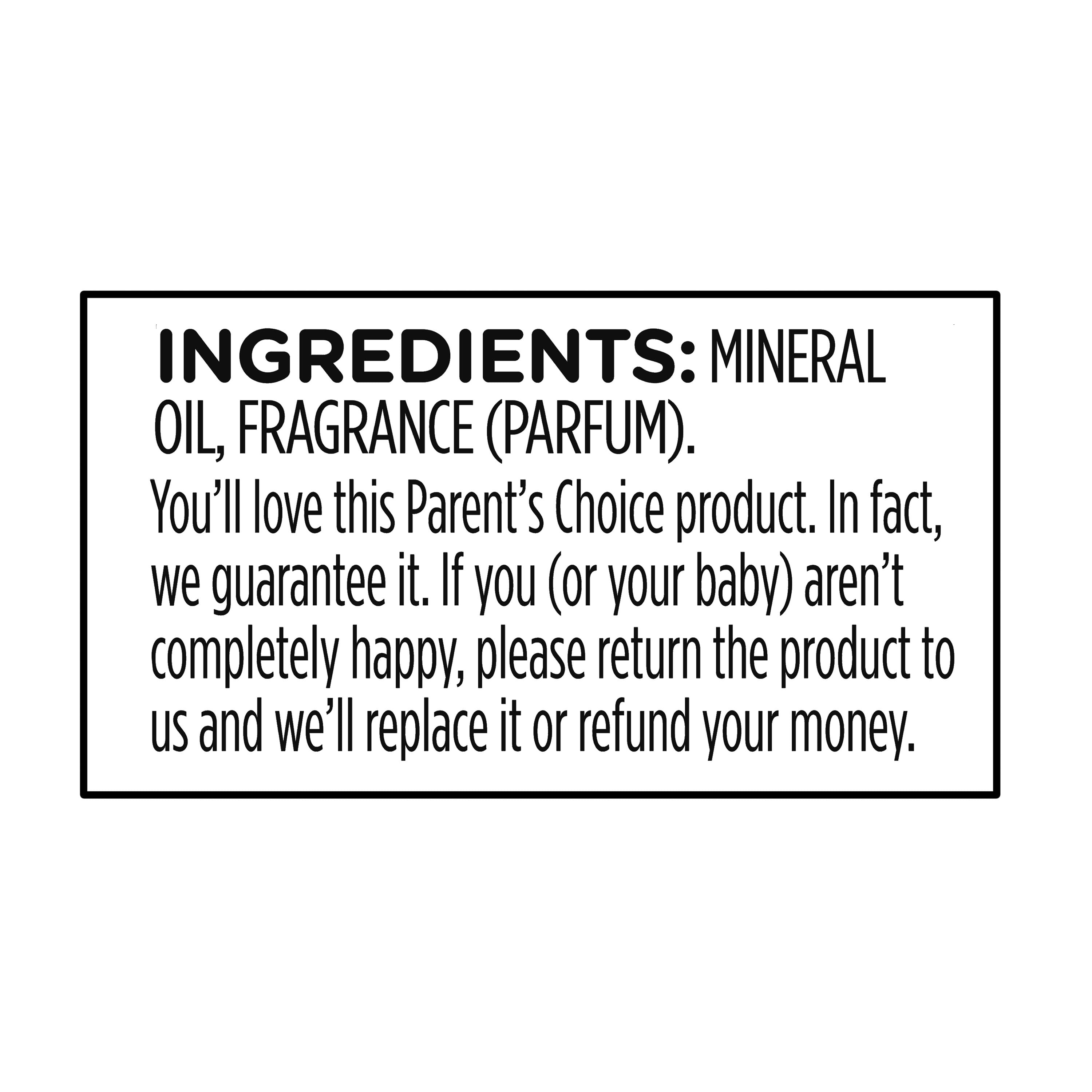 Parent's Choice Baby Oil, 14 oz