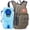 Khaki, variant on Maelstrom Hydration Backpack, Hiking Backpack with 2L/3L Water Bladder, High Flow Bite Valve Water Backpack Lightweight