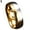 Boy's, variant on Fashion Gold Plated Titanium Steel Lover Ring Wedding Band Bridal Jewelry Gift