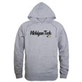 thumbnail image 1 of W Republic Products 558-341-HGY-03 Michigan Technological University Sweat à Capuche Script, Gris Chiné - Grand, 1 of 1