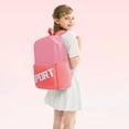 thumbnail image 6 of Color Block Sport Print Backpack Lightweight Waterproof Casual School Bookbag For Elementary Daily Travel Outdoor for Ages 5rd 5th 7th 9th, 6 of 8