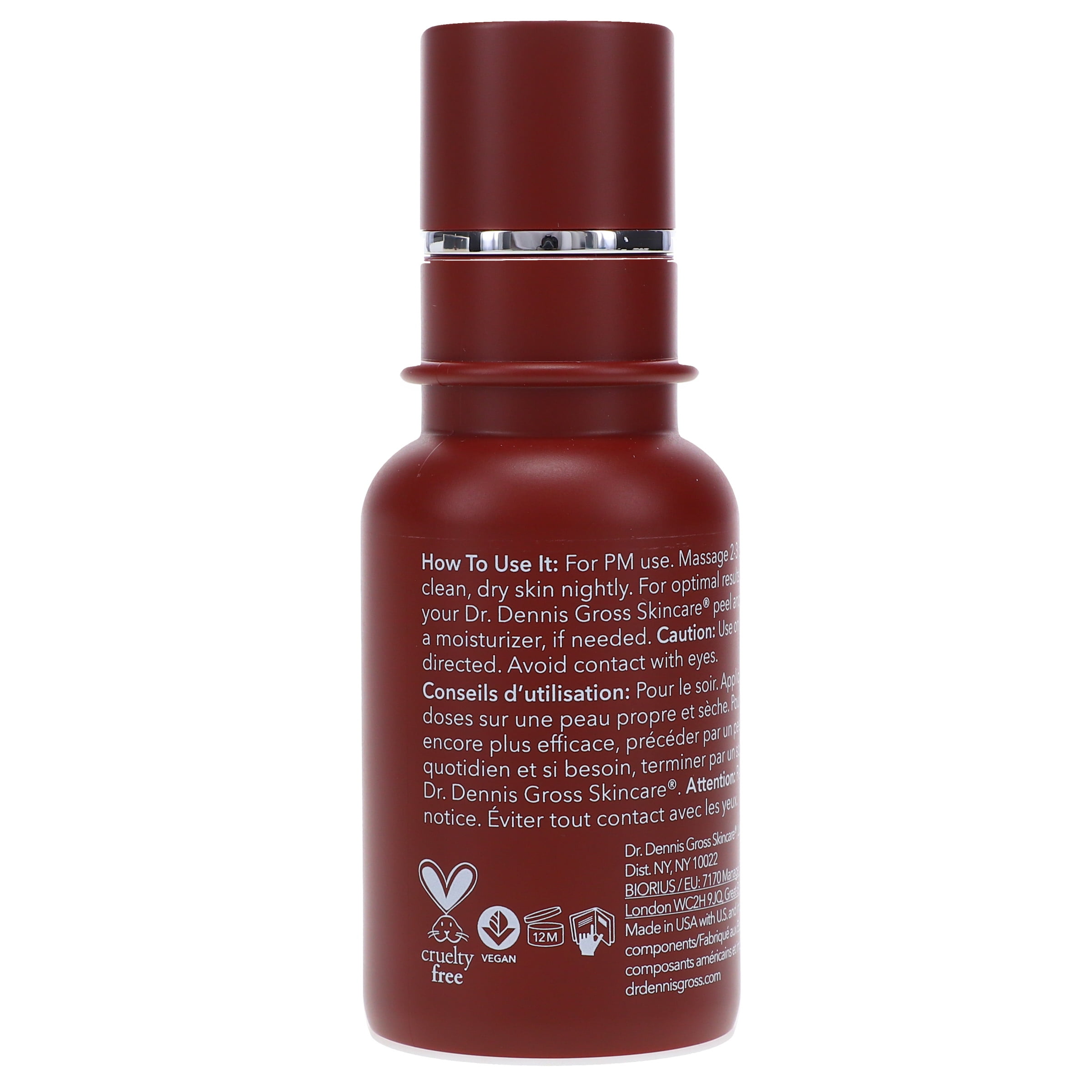 Dr. Dennis Gross Advanced Retinol + Ferulic Overnight Wrinkle  Treatment 1 oz