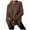 Brown, variant on larppty Women Oversized Sweatshirts Thumbhole Long Sleeve Hoodies Shirts 2025 Fall Side Slit Pullover Top Teen Y2k Outfits Brown, M