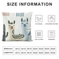 thumbnail image 5 of Throw Pillow Covers Pink Blue Green Cute Cartoon and Colorful Decorative,Cushion Case for Home Sofa Chair Car for Men Women, 5 of 5