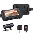 thumbnail image 1 of Motocicleta Dvr DVR Full HD 1080P Dash Cam Motocicleta Grabación en bucle Sensor G (sin WiFi ni GPS), 1 of 9