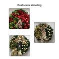 thumbnail image 6 of Artificial Garland Plant Rattan Christmas Jesus Wreath Window Decoration Image Circle Wall Door Hanging Christmas Wreath, 6 of 10