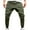 Green, variant on Aayomet Men's Sweatpants Men's Gym Pants Workout Running Joggers Slim Fit Sport Track Pants with Zipper Pockets,Khaki XXL