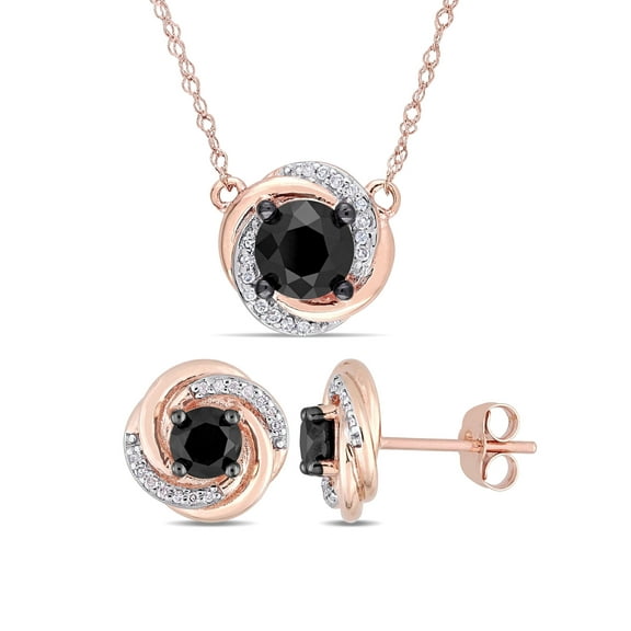 Everly Women's Diamond 10k Rose Gold Jewelry Set