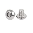 thumbnail image 3 of Unique Bargains M5x6mm 304 Acier Inoxydable Tête de Bouton Torx Sécurité Vis Inviolables 30pcs, 3 of 4