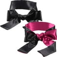 thumbnail image 2 of 2 Pack Sleeping Mask Satin Eye Mask Blindfold, 150 cm, 2 of 5