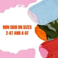 thumbnail image 2 of Peak 2 Peak Unisex Infant, Baby and Toddler 6-Pack "Kitty" Ankle Socks - 0-6 Months, 2 of 4