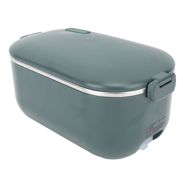 Fiambrera Eléctrica, Caja Calentadora De Almuerzo, 48W 1L Lavable Fiambrera Portátil Para Calentar Alimentos Contenedores De Almuerzo Para Viajes, Automóvil, Hogar, Oficina