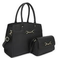 thumbnail image 2 of 2in1 Matching Design Handle Satchel With Crossbody Bag, 2 of 7