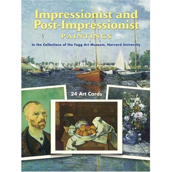 Pre-Owned Impressionist and Post-Impressionist Paintings: in the Collections of the Fogg Art Museum: 24 Art Cards (Paperback) 0486414744 9780486414744
