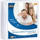thumbnail image 1 of Funda de colchón Utopia Bedding Twin, 25 cm, impermeable, con cierre, 1 of 8