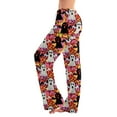thumbnail image 2 of LHVUOA Womens Halloween Pajama Pants Cute Halloween Print Pajama Lounge Pants Casual Comfy Sleepwears, 2 of 7
