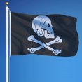 thumbnail image 6 of Vispronet 3ft x 5ft Henry Every Pirate Flag, Jolly Roger Banner, Flag Only, 6 of 6