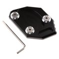 thumbnail image 1 of Placa de almohadilla de extensión de soporte lateral de pie para Kawasaki 300R negro Baoblaze Almohadilla para soporte de motocicleta, 1 of 7
