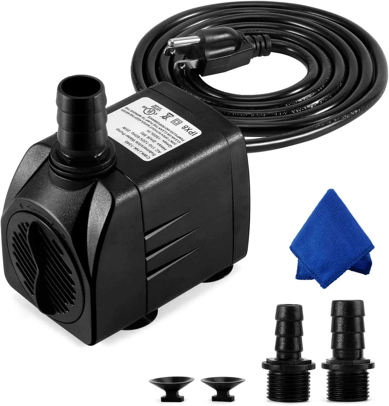 1 Pc Submersible Water Pump Durable Plastic Mini Water Pump for Ponds