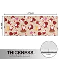 thumbnail image 5 of Kitchen Rugs Sets Of 2,Beige Christmas Santa Pattern Anti Fatigue Kitchen Mat Rugs Non Slip Washable,Decorative Kitchen Floor Mats for Kitchen,Sink,Laundry,17"X47", 5 of 5