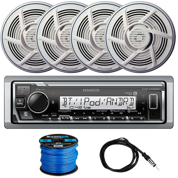 Kenwood KMRM325BT Marine SingleDIN Digital Media