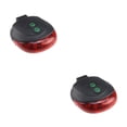 thumbnail image 1 of VONKY 1/2/3/5 5 LED Cycling Bike Flash Taillight Rear Tail Lamp Road Warning Lamp Red line 80*70*35mm 2PCS, 1 of 4