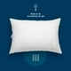 thumbnail image 3 of Almohadas Sognare Línea Base 2 Pack Tamaño Estándar Relleno Semi Firme de Microfibras de Gel, 3 of 7