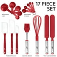 thumbnail image 2 of Kaluns 17 Pcs Baking Supplies Set – Non-Stick Baking Utensils – Heat Resistant Baking Sets & Kitchen Essentials with Spatulas and Cooking Utensils, 2 of 7