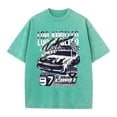 thumbnail image 4 of Washed Vintage T Shirts for Men 2026 Summer Casual Short Sleeve Crewneck Los Angeles Car Racing Graphic Tees, 4 of 4