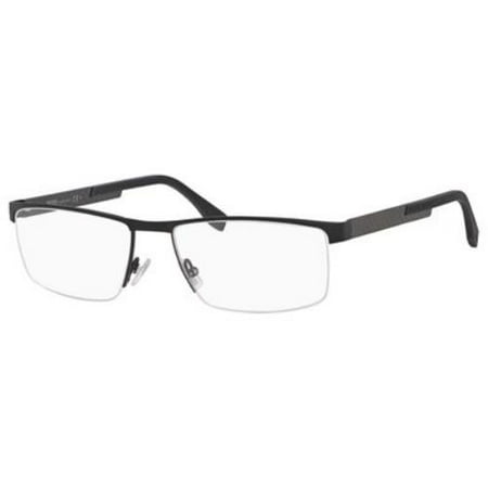 HUGO BOSS Eyeglasses 0734 0KCQ Black Carbon 56MM