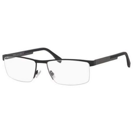 Boss Hugo Boss Eyeglasses - HUGO BOSS Eyeglasses 0734 0KCQ Black Carbon 56MM