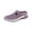 Purple, variant on Slip on Mules Shoes for Women Woven Go Walking Breathable Diabetic Sneaker Comfortable Diabetic Wide Width Summer Nurse Footwear,Black 36(US-6)