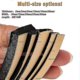 thumbnail image 2 of Tira de sellado de esponja autoadhesiva Yashi EPDM 10 mm x 25 mm x 2 M negra, 2 of 4