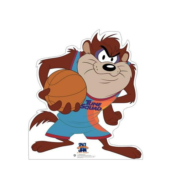 Advanced Graphics  37 x 33 in. Tasmanian Devil Cardboard Cutout, Space Jam a New Legacy