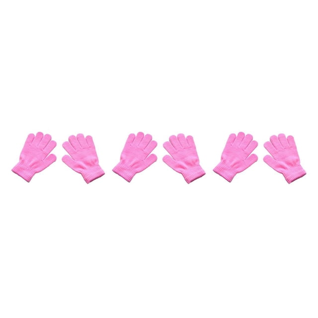 Qarigey 1 par de guantes para niños, accesorio de ropa de estilo Simple, cubiertas cómodas para calentar las manos, guante tejido para niños Type1 NO1