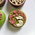 thumbnail image 3 of Milue Creative Flower Shape Mooncakes Molds Hand Press For Autumn Festival Baking, 3 of 6