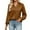 Brown, variant on Womens Business Casual Tops Dressy Work Long Sleeve Shirts V Neck Silk Satin Blouses Cute Fall Outfits