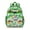 LightBlue Cartoon Dinosaurs, variant on LightBlue Cartoon Dinosaurs VariedShapes Pattern Backpack for School,Cute School Bag,Schoolbag with Adjustable Shoulder Straps & Padded Back,15.25"x11.5"x5.25"