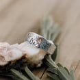 thumbnail image 5 of Anillos para mujer, regalos para mujer Anillo Sunset Valley vintage Sunset Valley Champagne Sun Forest Sunset Valley, 5 of 5