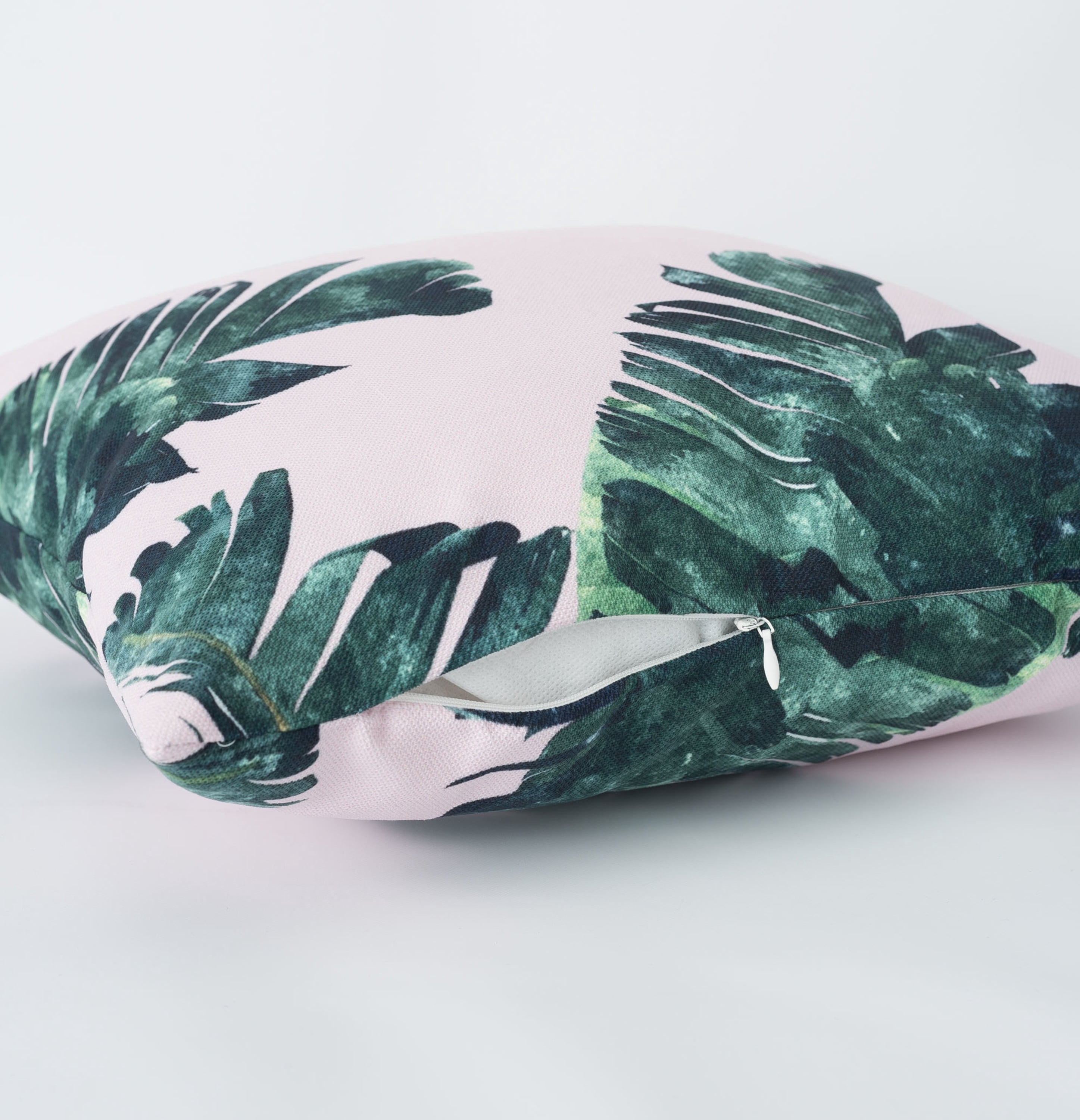 Ada Home Decor Bright Greenery Contemporary Pillow